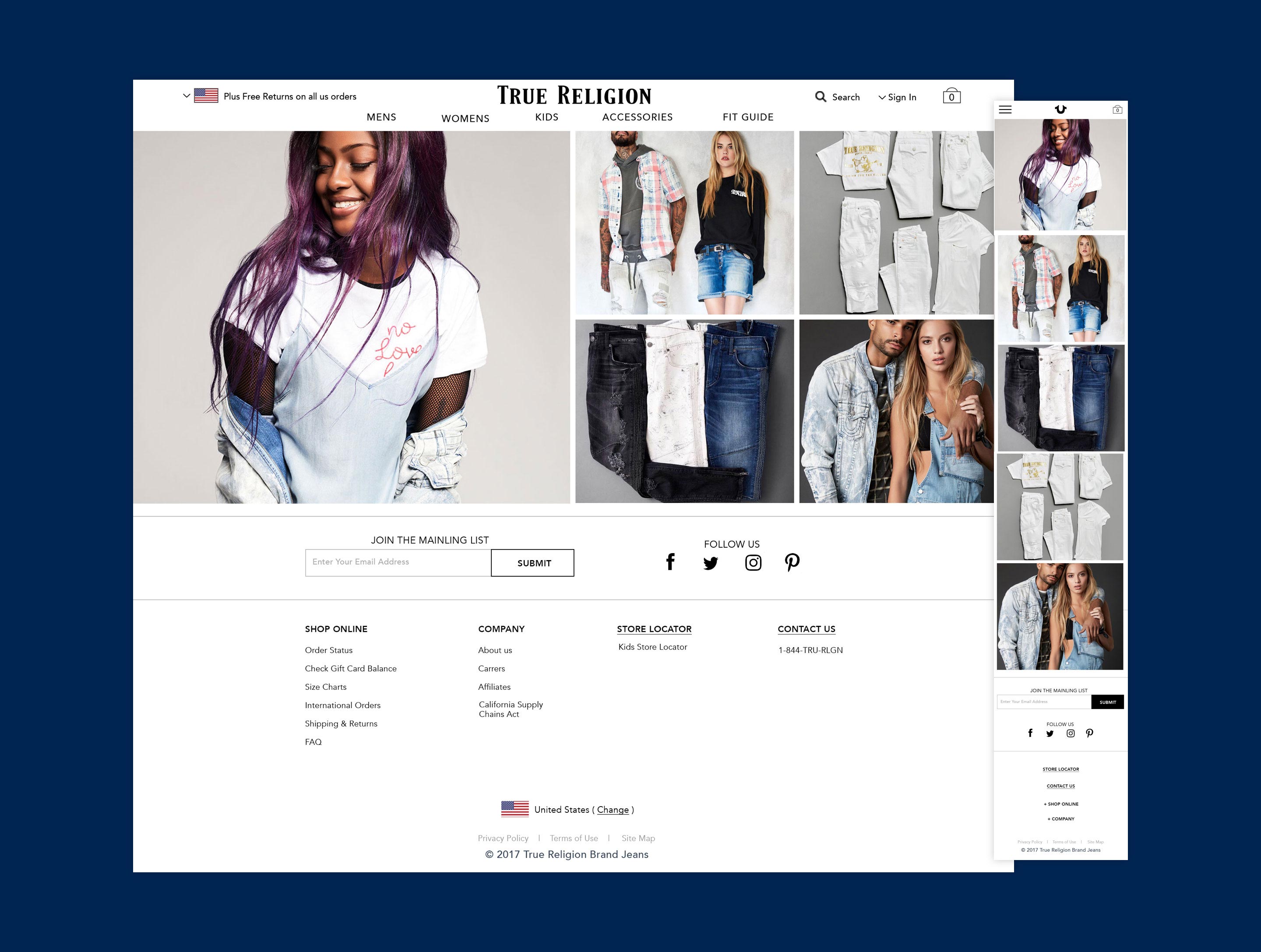 true religion web